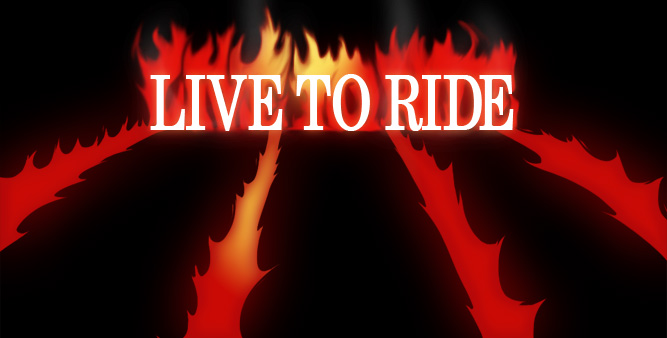 Bleeding Harp - Live to Ride - album cover variant